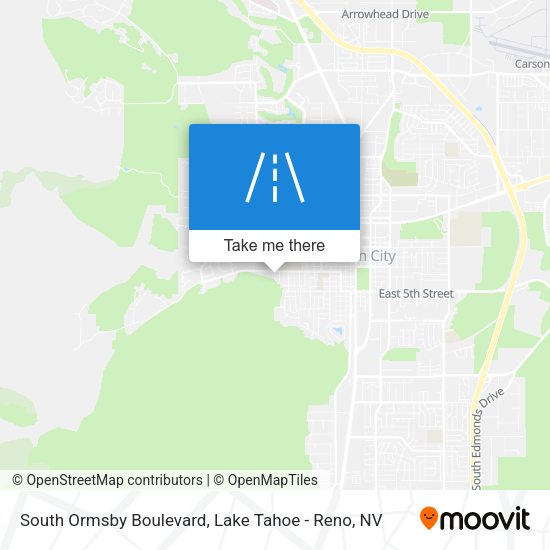 South Ormsby Boulevard map