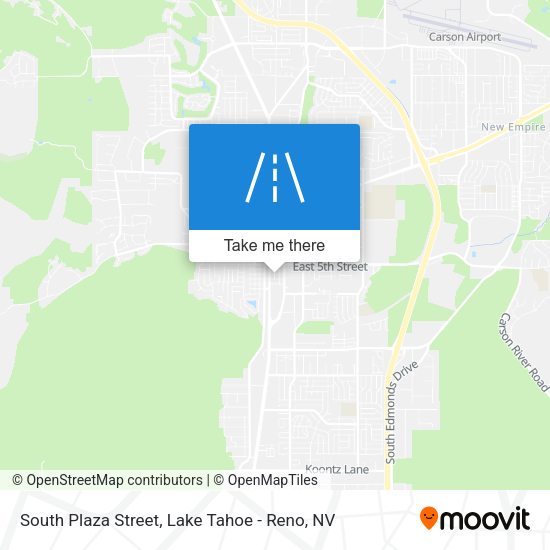 South Plaza Street map