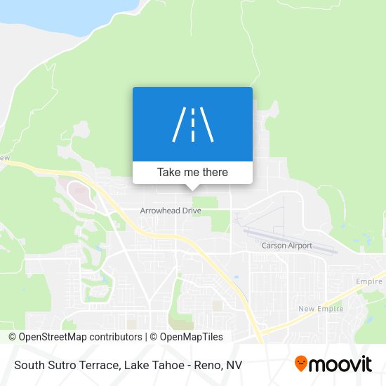 Mapa de South Sutro Terrace