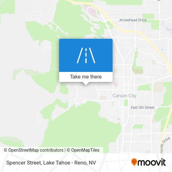 Spencer Street map
