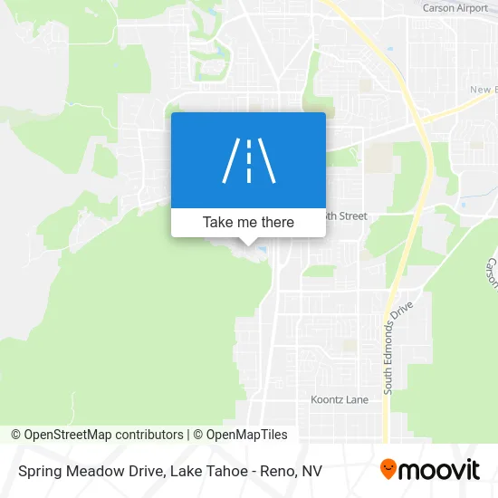 Spring Meadow Drive map