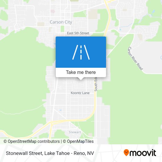 Stonewall Street map