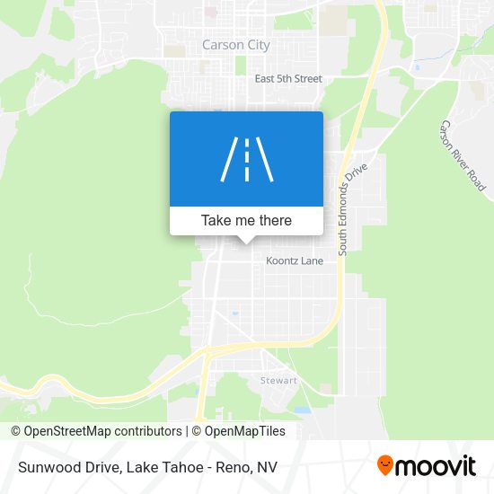 Mapa de Sunwood Drive