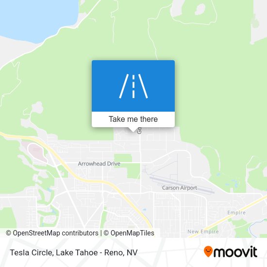 Tesla Circle map