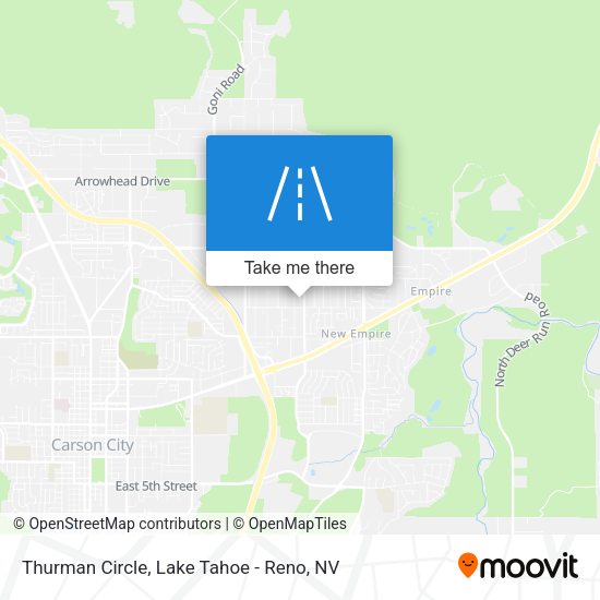 Thurman Circle map