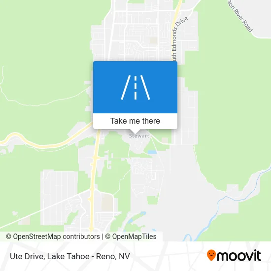 Ute Drive map