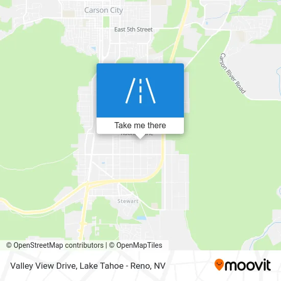Valley View Drive map