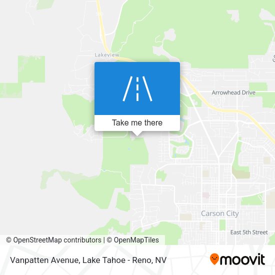 Vanpatten Avenue map