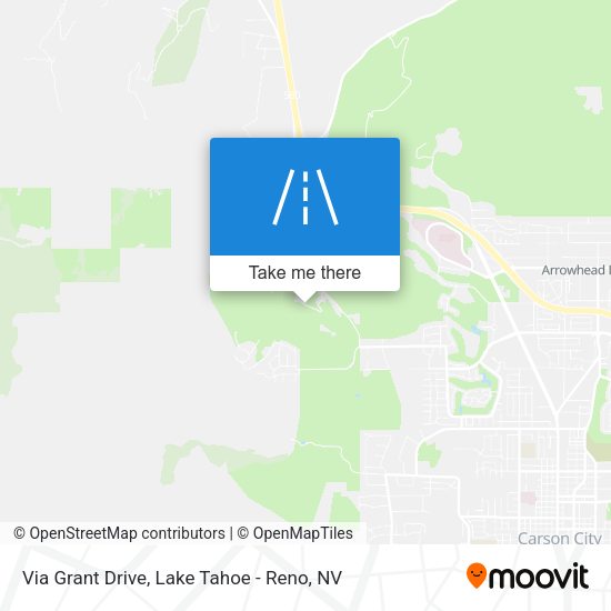 Mapa de Via Grant Drive