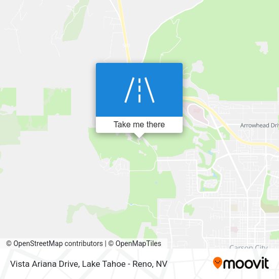 Vista Ariana Drive map