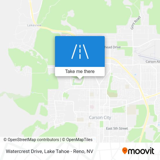 Watercrest Drive map