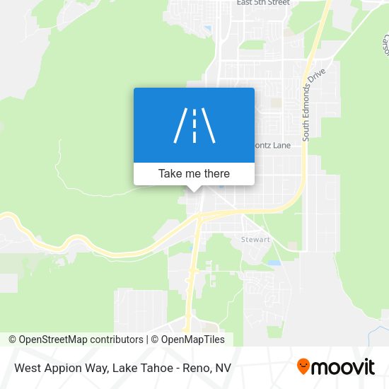 Mapa de West Appion Way