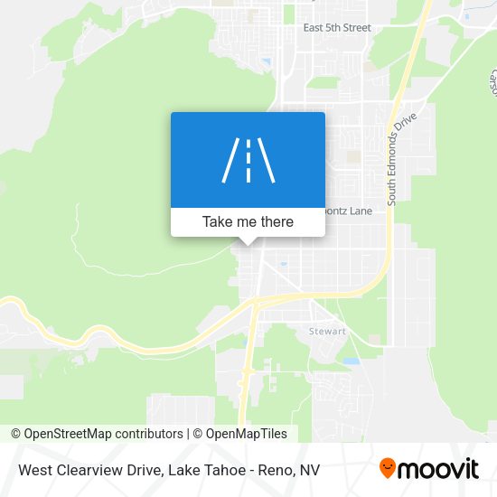 West Clearview Drive map