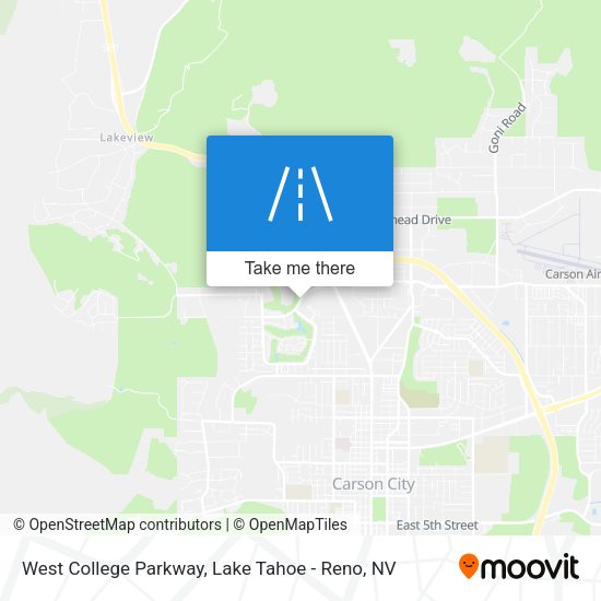 West College Parkway map