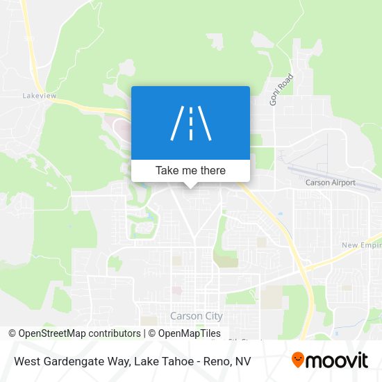 West Gardengate Way map