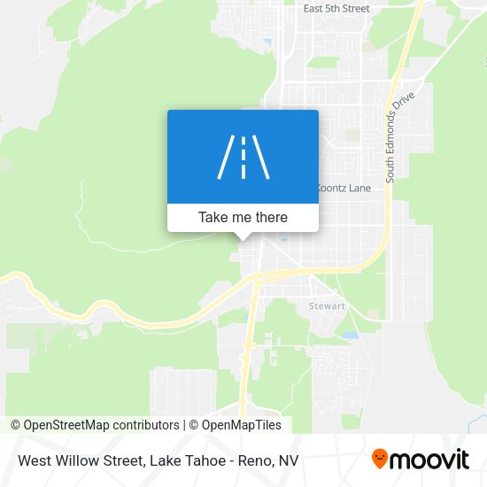 Mapa de West Willow Street