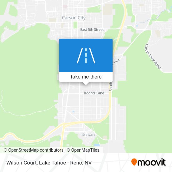 Wilson Court map