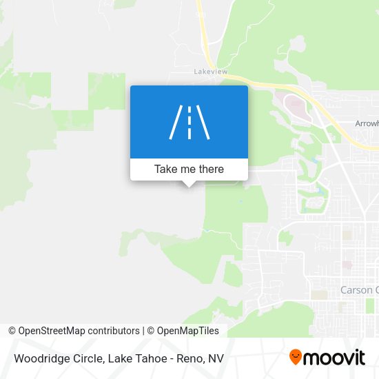 Woodridge Circle map