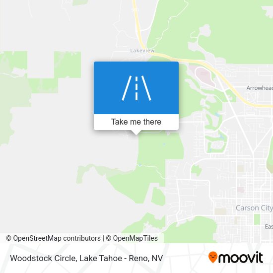 Woodstock Circle map