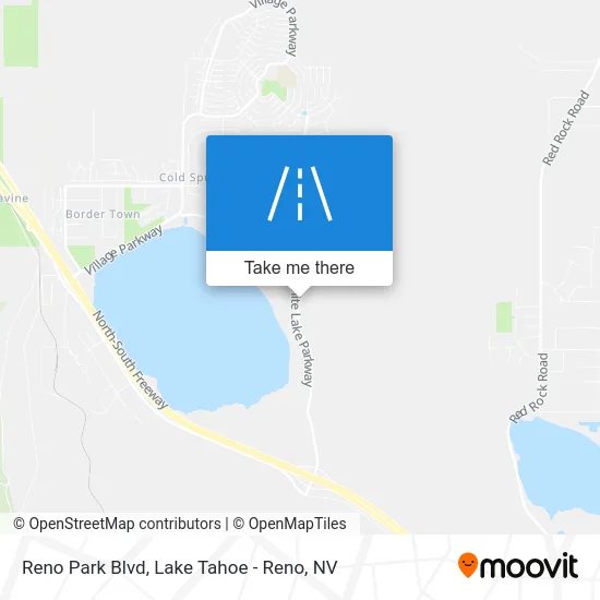Reno Park Blvd map