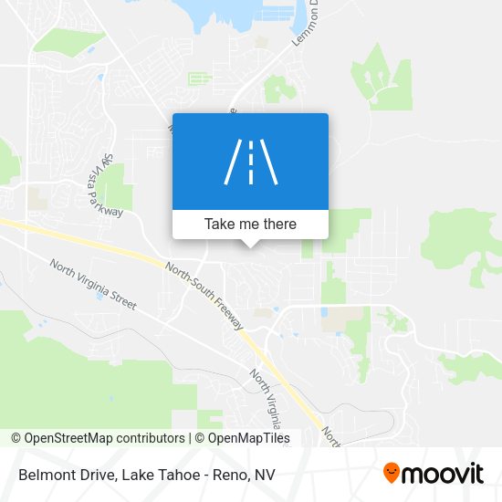 Mapa de Belmont Drive