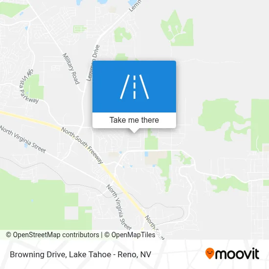 Browning Drive map
