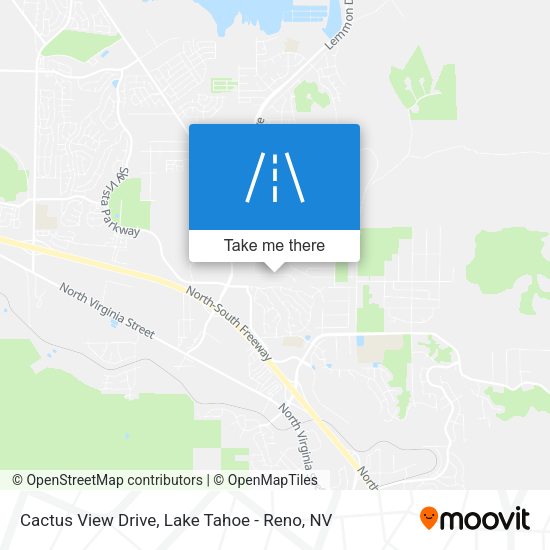 Cactus View Drive map