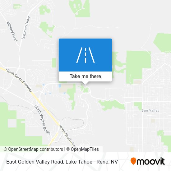 Mapa de East Golden Valley Road