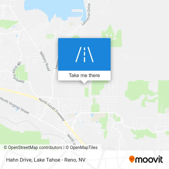 Hahn Drive map