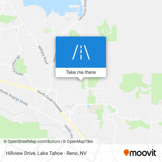 Hillview Drive map