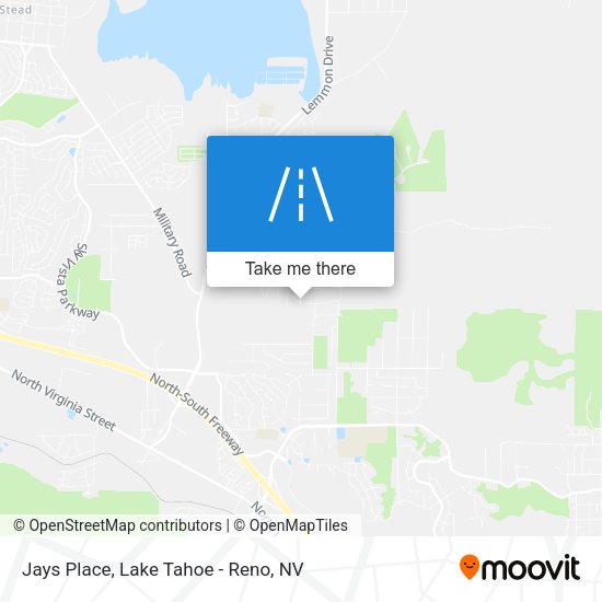 Jays Place map