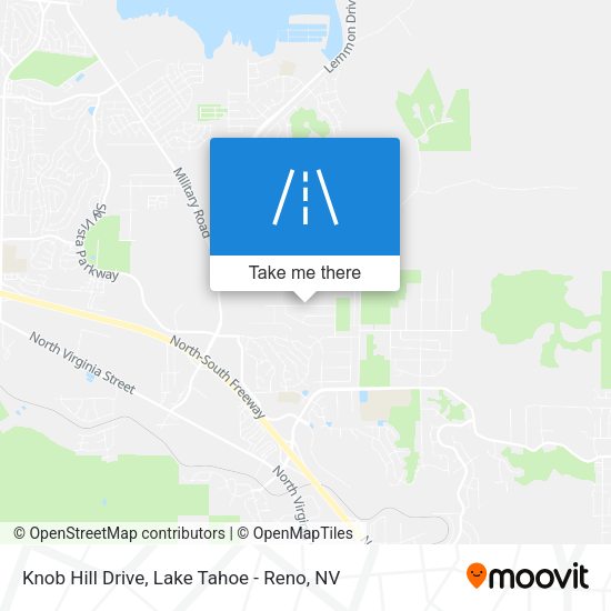 Knob Hill Drive map
