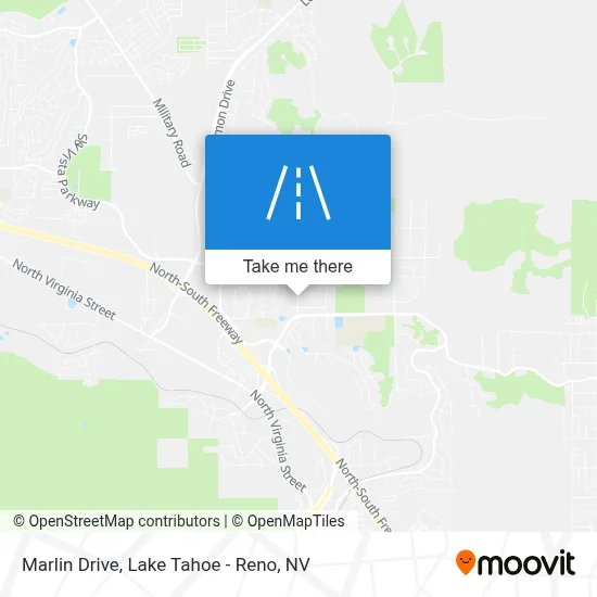 Marlin Drive map