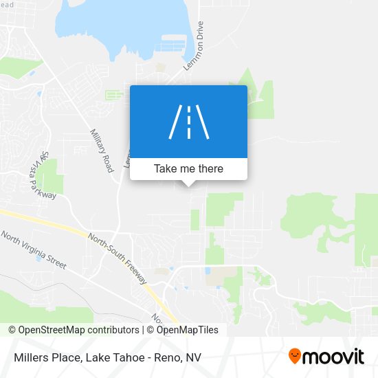 Millers Place map