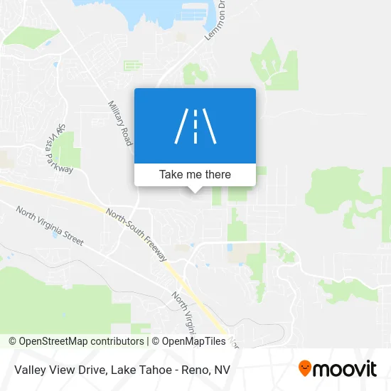 Valley View Drive map