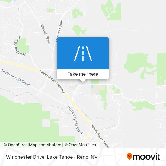 Winchester Drive map