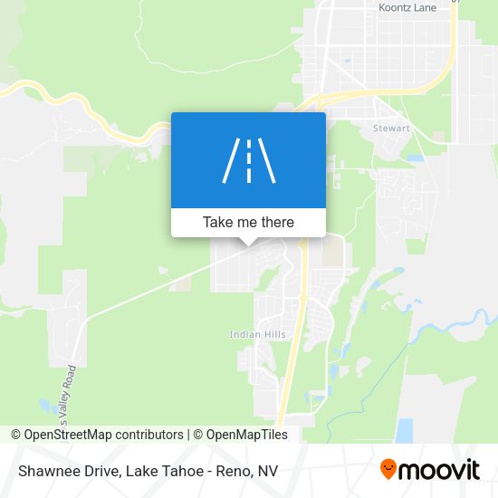 Mapa de Shawnee Drive