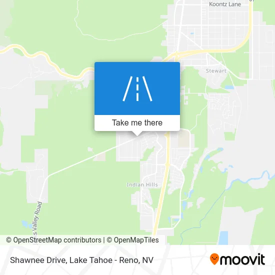 Shawnee Drive map