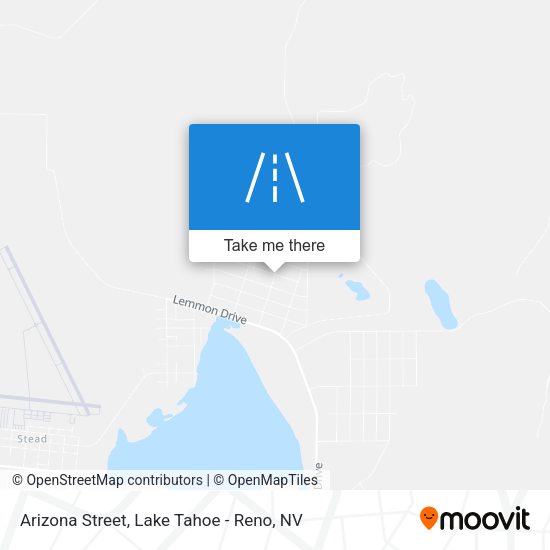 Arizona Street map