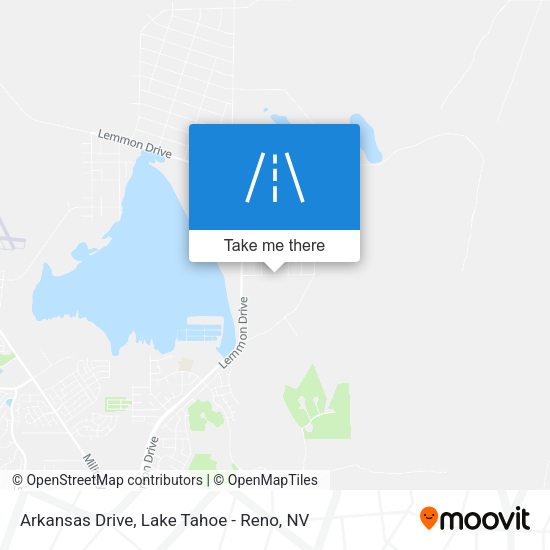 Mapa de Arkansas Drive