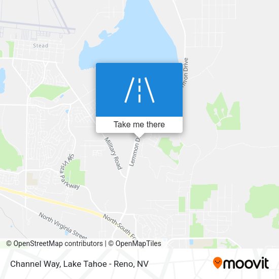 Channel Way map