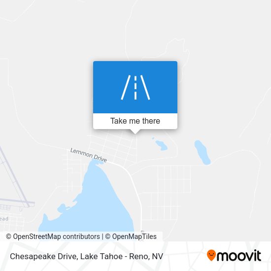 Mapa de Chesapeake Drive