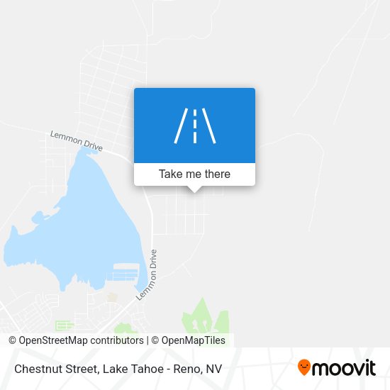 Chestnut Street map