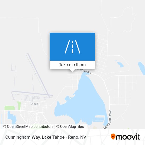 Mapa de Cunningham Way