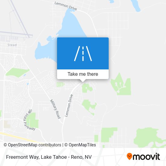 Mapa de Freemont Way