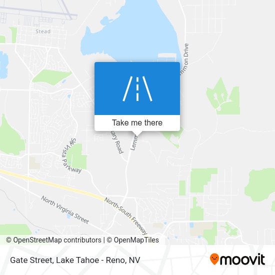 Gate Street map