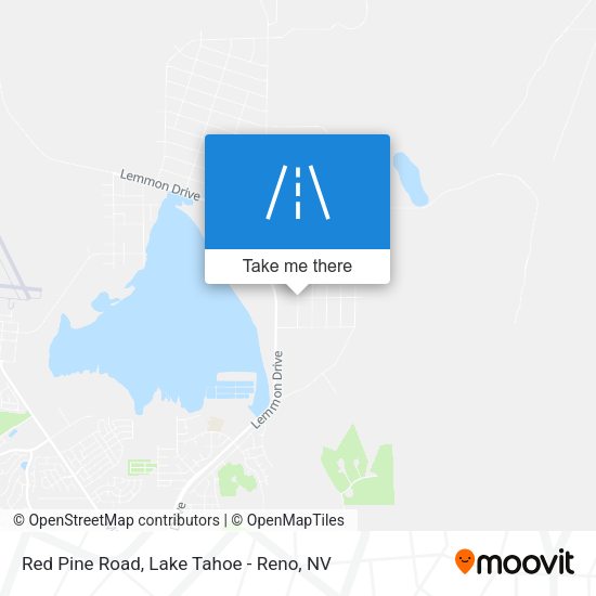 Mapa de Red Pine Road