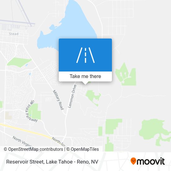Reservoir Street map