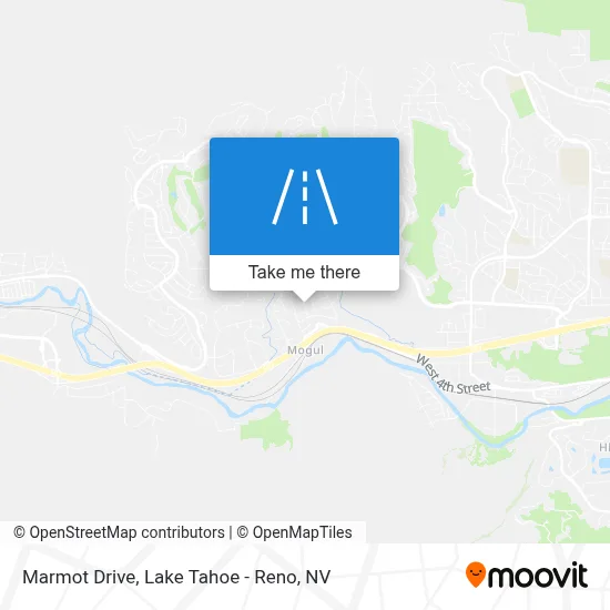 Marmot Drive map