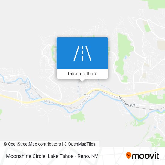 Moonshine Circle map